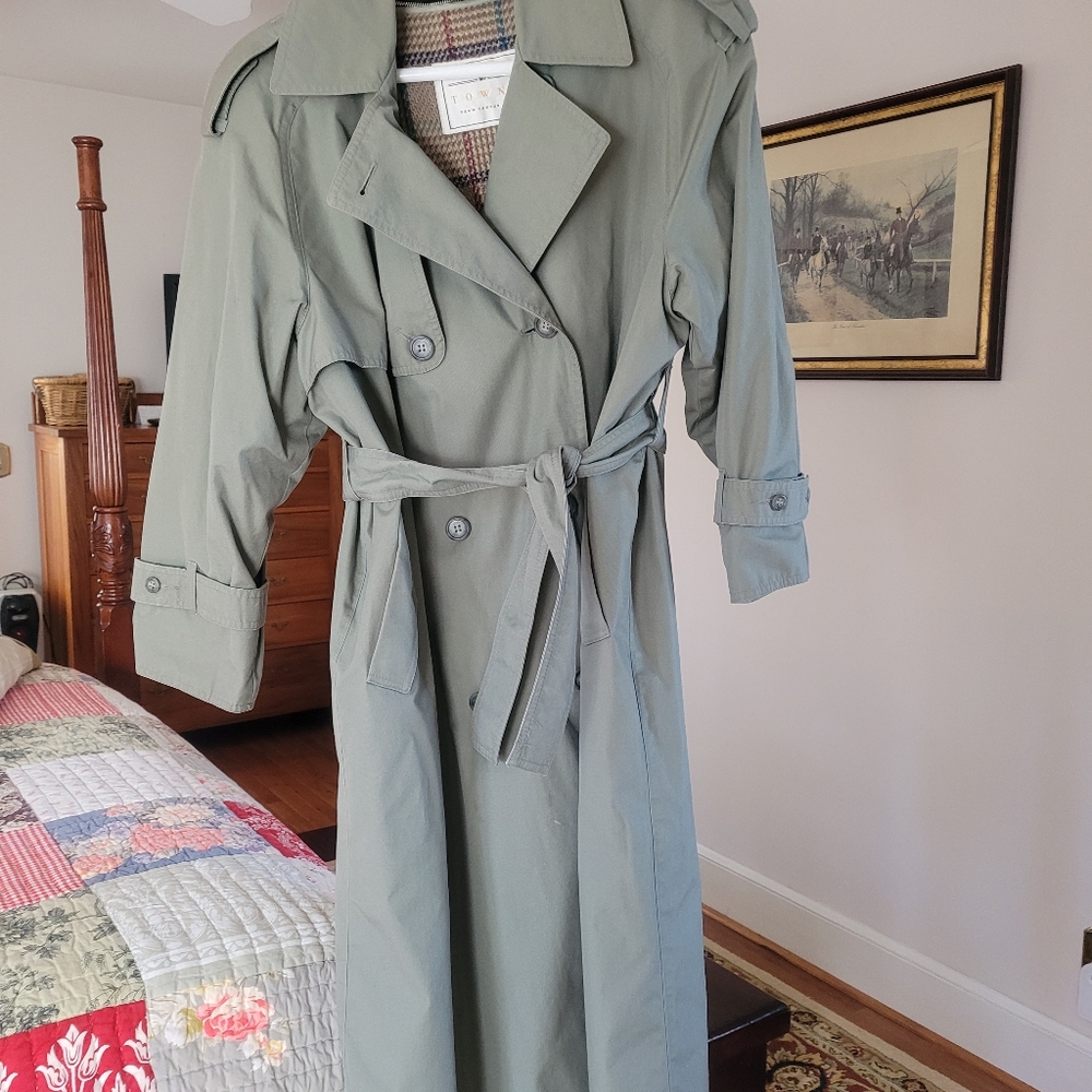 Vintage London Fog w/zip out wool liner -pet 8